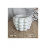 Yy4009 Bubble Saksı Mumluk - Silikon Kalıp