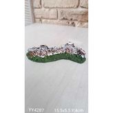 Yy4287 Ahşap Formlu Obje Silikon Kalıp