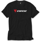 Z Zeplin Dainese Logo Text Siyah Tişört - M