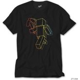 Z Zeplin Minecraft Duality Siyah Tişört - 4XL