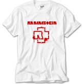 Z Zeplin Rammstein Fly Beyaz Tişört