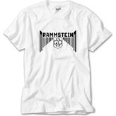 Z Zeplin Rammstein Wall Beyaz Tişört