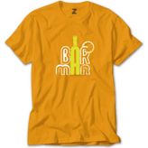 Z zepplin Barman Text Sarı Tişört - 3XL