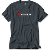 Z zepplin Dainese Logo Text Füme Tişört - 4XL