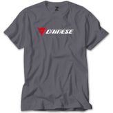 Z zepplin Dainese Logo Text Gri Tişört