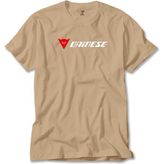 Z zepplin Dainese Logo Text Krem Tişört - 3XL