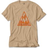 Z zepplin Def Leppard Logo 2 Krem Tişört