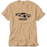 Z zepplin Ferrari Pronom Krem Tişört