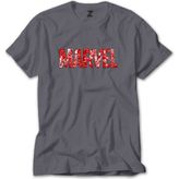 Z zepplin Marvel Heroes In Post 3 Gri Tişört