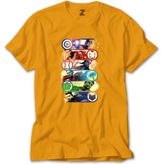 Z zepplin Marvel Heroes Sarı Tişört - 4XL