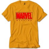 Z zepplin Marvel Studios Logo Sarı Tişört - XL