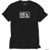 Z zepplin Problem Sloved Balıkçı Siyah Tişört - 5XL