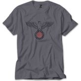 Z zepplin Rammstein Eagle Gri Tişört