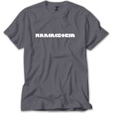 Z zepplin Rammstein Text Gri Tişört