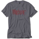 Z zepplin Slipknot Text Gri Tişört - M