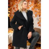 Z6776 DEWBERRY BAYAN KABAN-DÜZ SİYAH