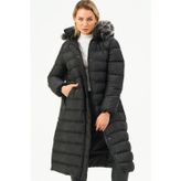 Z6779 DEWBERRY BAYAN KABAN-SİYAH