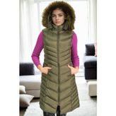 Z9725 DEWBERRY BAYAN YELEK-HAKİ