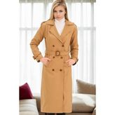 Z9737 Dewberry Bayan Trençkot-Camel