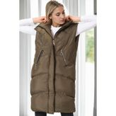 Z9743 DEWBERRY BAYAN YELEK-HAKİ