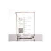 ZAG KİMYA Beher Cam Kısa Form 1000 ml - 1 Adet