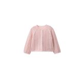 ZARA Ajurlu Triko Hırka, Açık Pembe, beden: 3-6 Ay (68 Cm)