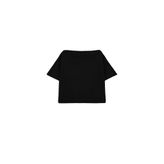 ZARA Katmanlı Crop Top, Kömür, beden: M