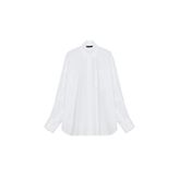 ZARA Oversıze Poplin Gömlek, Beyaz, beden: M