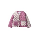 ZARA Patchwork Şişme Mont, Koyu Pembe, beden: 3 Yaş (98 Cm)