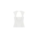 ZARA PEPLUM ELASTİK TOP Beyaz L