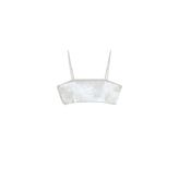 ZARA Pullu Crop Top, Mavi/Gri, beden: M