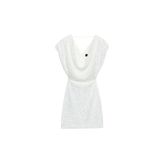 ZARA Pullu Mini Elbise, Beyaz, beden: Xs
