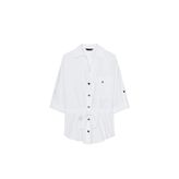 ZARA Safari Poplin Gömlek, Beyaz, beden: Xl