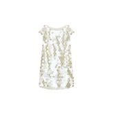 ZARA ZW COLLECTION PULLU KISA ELBİSE Ekru XL