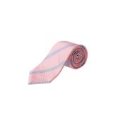 ZARA%100 İPEK ÇİZGİLİ KRAVAT Pembe M