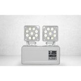ZBS Acil Durum Aydınlatma Armatürü, 2X9F Ledli, Akülü