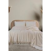 Zebra Casa Ella Çift Kişilik Pike - Krem