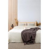 Zebra Casa Gilda Çift Kişilik Pike - Krem