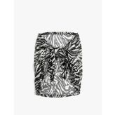 Zebra Desenli Pareo Rahat Kesim