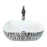 Zebra Tezgah Üstü Çanak Lavabo