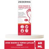 Zederma 60 ml Ayak Bakım & Topuk Çatlak Kremi %20 Üre ile Hızlı Nemlendirme Sağlar