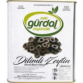 Zeki Gürdal Zeytincilik Siyah Dilimli Zeytin Net 8 kg