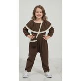 Zelhankids Kız Çocuk Müslin Kumaş Tulum (Çantalı)