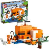 Zemira Lego® Minecraft® Tilki Kulübesi 21178 – Macera Oyunlarını Seven Çocuklar Için Oyuncak Ev Içeren Yar - 02-Sarı