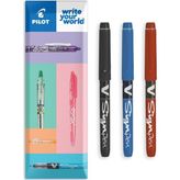 Zemira Pilot V Işaret Kalemi - Fineliner Marker Kalemler - 2,0 mm Uç Ucu - 0,6 mm Çizgi Genişliği - Temel - --