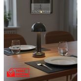 Zen Light Mantar Masa Lambası 3 Yanma Modlu - Antrasit