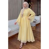zenne Reglan Kol Elbise Y0159 - SARI