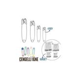 Zenvia Çengelli Iğne 4 Boy 56 Adet 717557