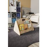 zeo wood design Montessori Mdf Çocuk Kitaplığı - Sonoma Meşe