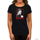 Zepplin Shameless Gallagher Siyah Kadın T-shirt